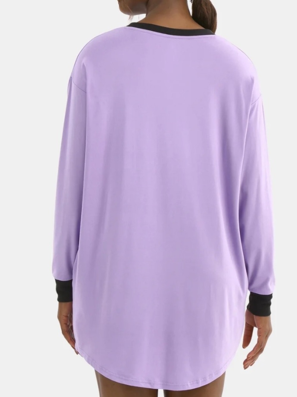 BRAND NEW Lilac "The Nightmare Before Christmas" Graphic Long Sleeve Top Size 2X - Picture 2 of 2